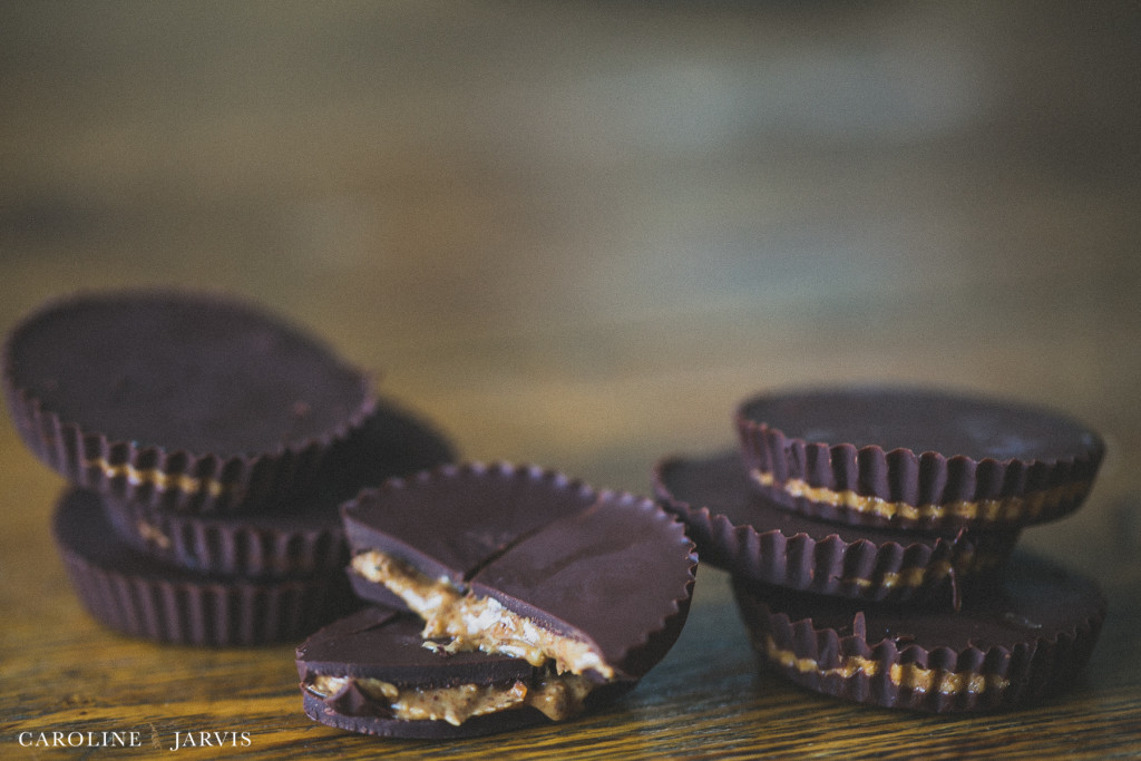 Peanut Butter Cups - Homemade & Healthier by Caroline Jarvis Photography