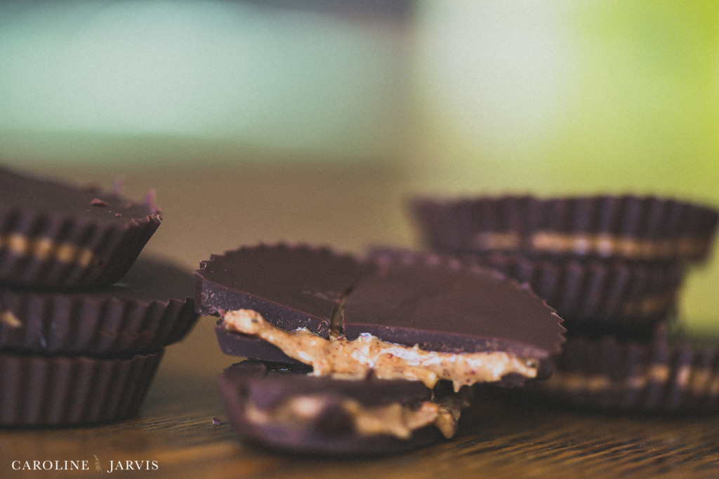 Peanut Butter Cups - Homemade & Healthier by Caroline Jarvis Photography