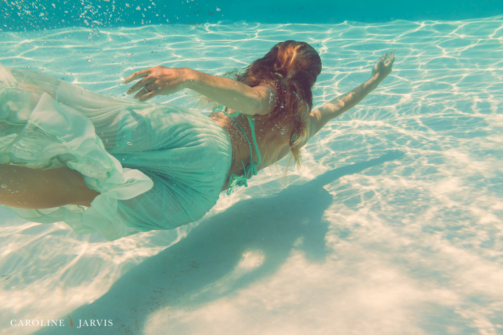 Underwater Photography - Mermaid Style by Caroline Jarvis Photography