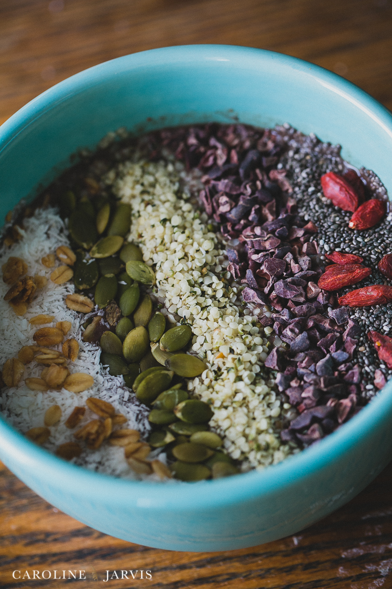Acai Bowl - Superfood Smoothie by Caroline Jarvis Photography