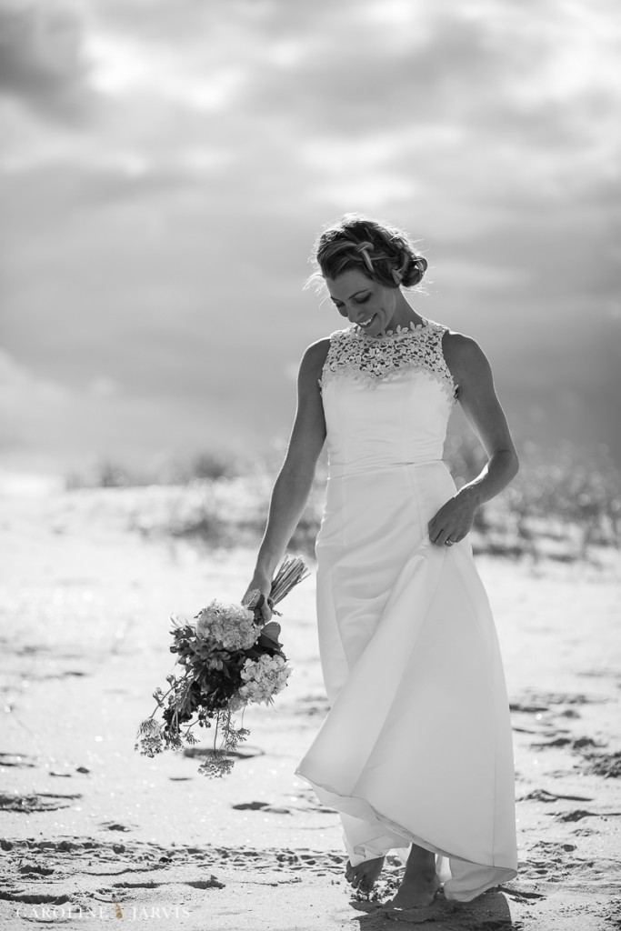 The Outer Banks Bride on Hatteras Island by Caroline Jarvis Photography