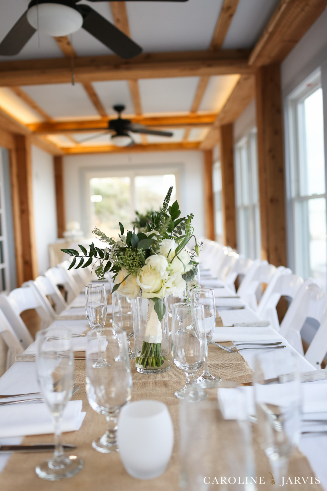 The Inn on Pamlico Sound Sunset Wedding by Caroline Jarvis Photography