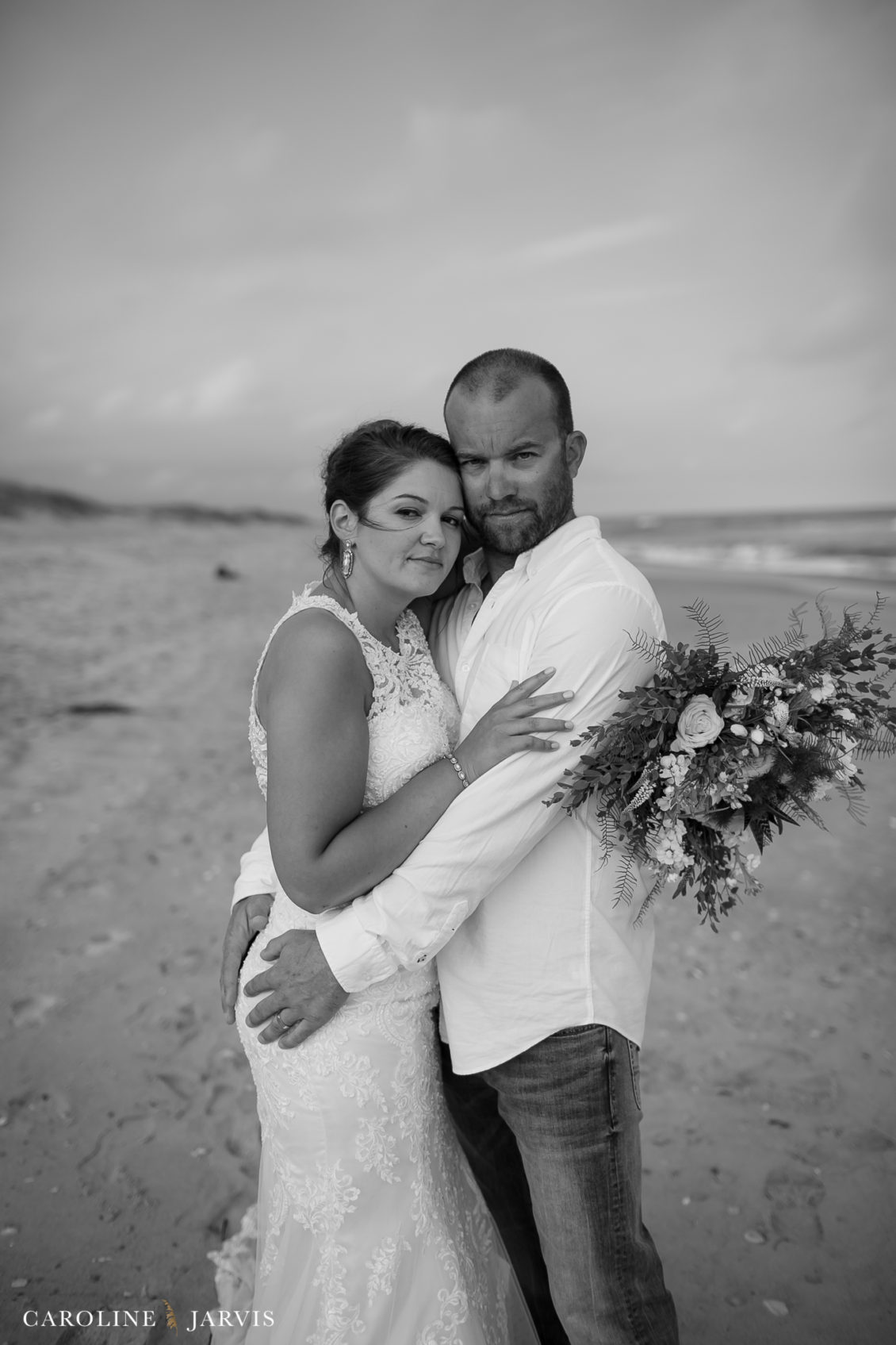 Hatteras Island Wedding by Caroline Jarvis Photography - Mr. & Mrs. Hahn2-May 11, 20171076