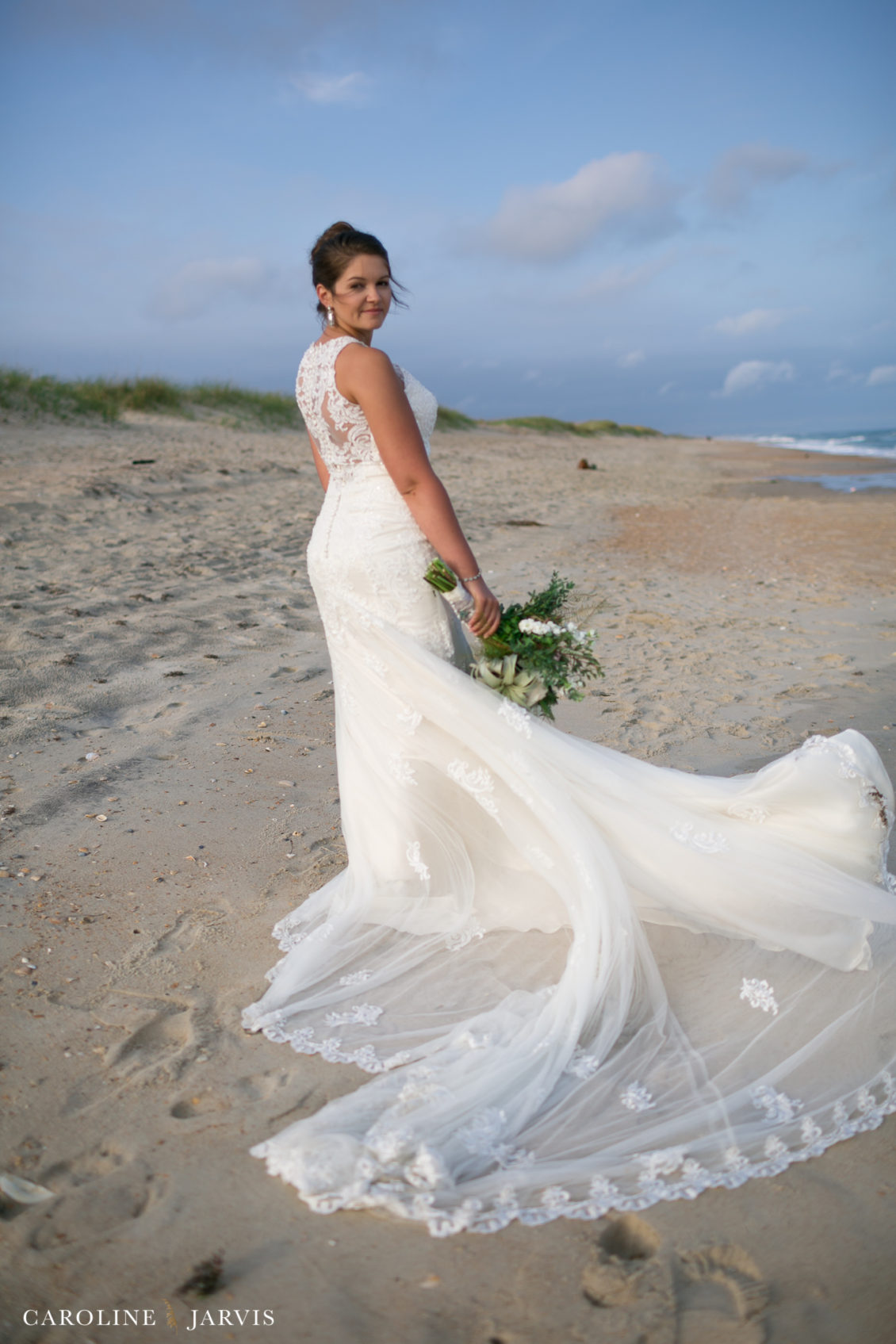 Hatteras Island Wedding by Caroline Jarvis Photography - Mr. & Mrs. Hahn2-May 11, 20171120