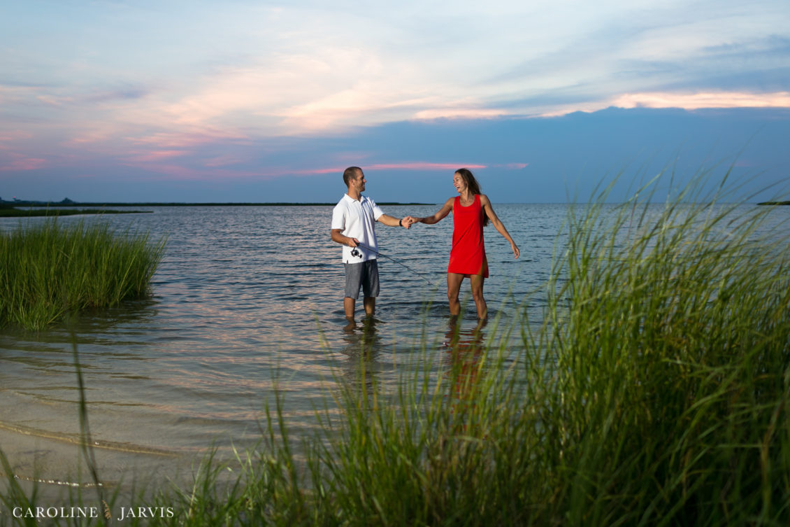 Cape Hatteras Engagement Session by Caroline Jarvis Photography - Robby & Paxton0108