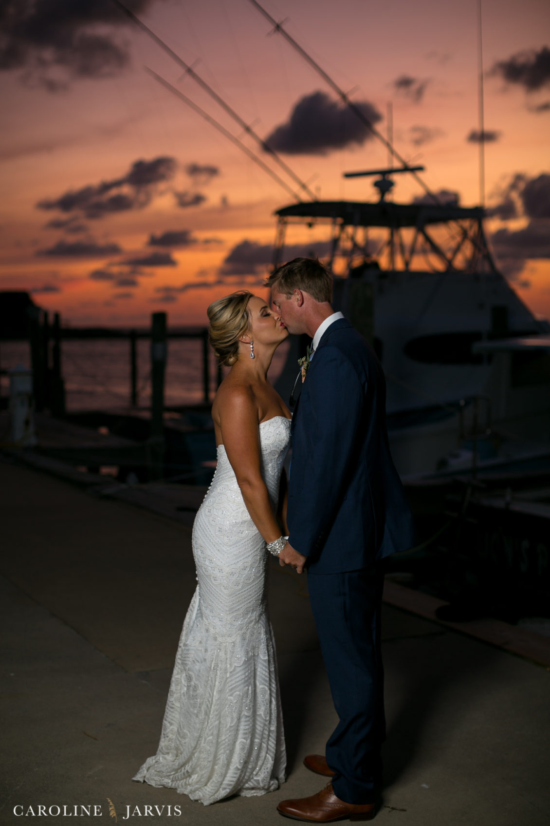 Hatteras Marlin Club Wedding by Caroline Jarvis Photography - Kaisey_Raleigh_Wedding02539