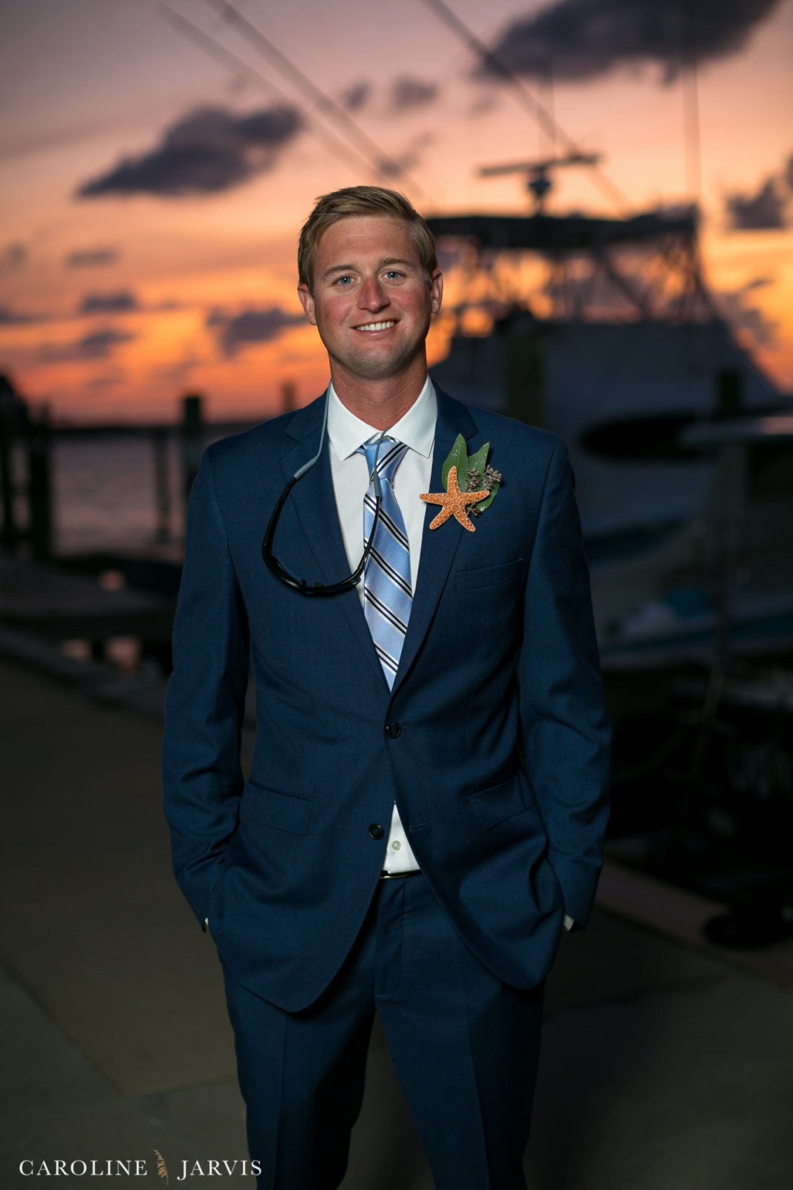 Hatteras Marlin Club Wedding by Caroline Jarvis Photography - Kaisey_Raleigh_Wedding02581