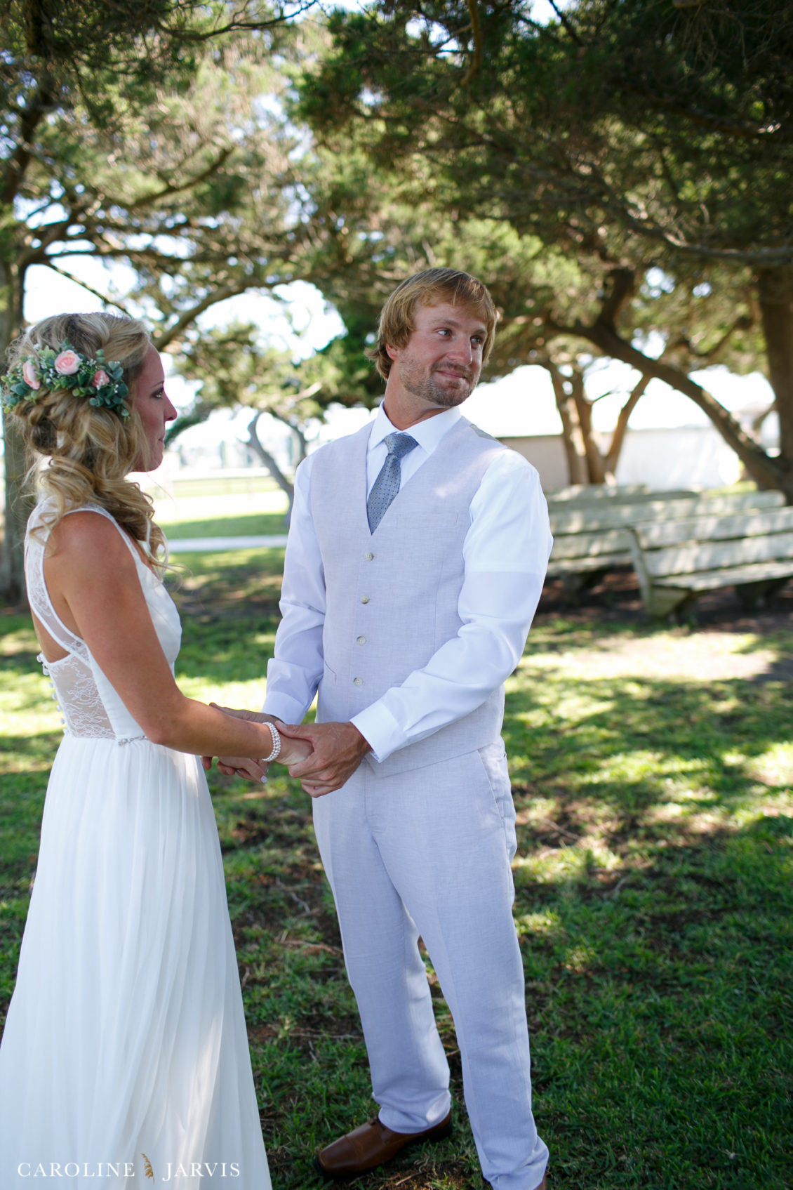 Ocracoke Island Wedding by Caroline Jarvis Photography - Aiken_Wedding1_01009