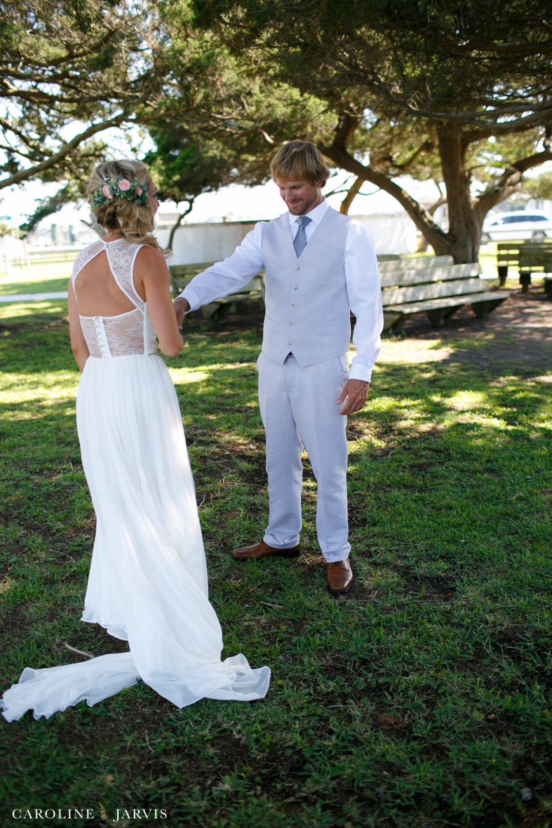 Ocracoke Island Wedding by Caroline Jarvis Photography - Aiken_Wedding1_01071