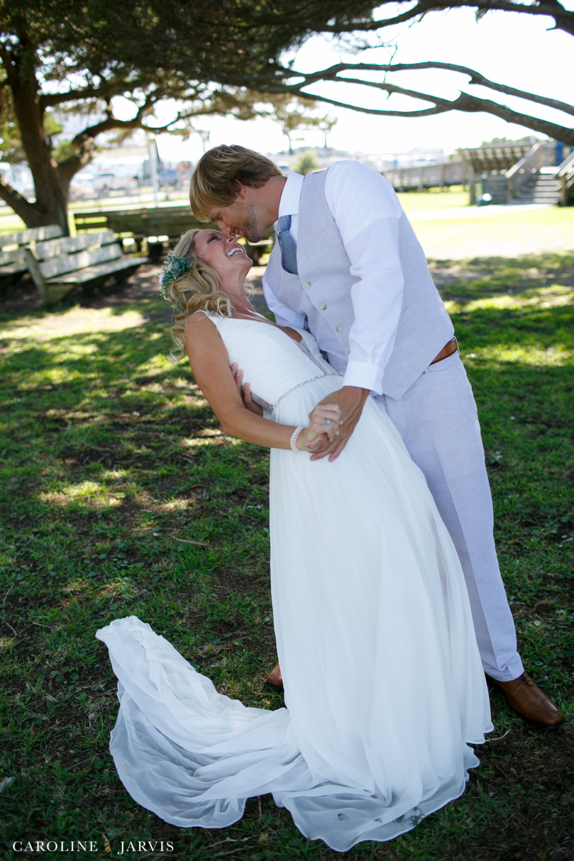 Ocracoke Island Wedding by Caroline Jarvis Photography - Aiken_Wedding1_01243