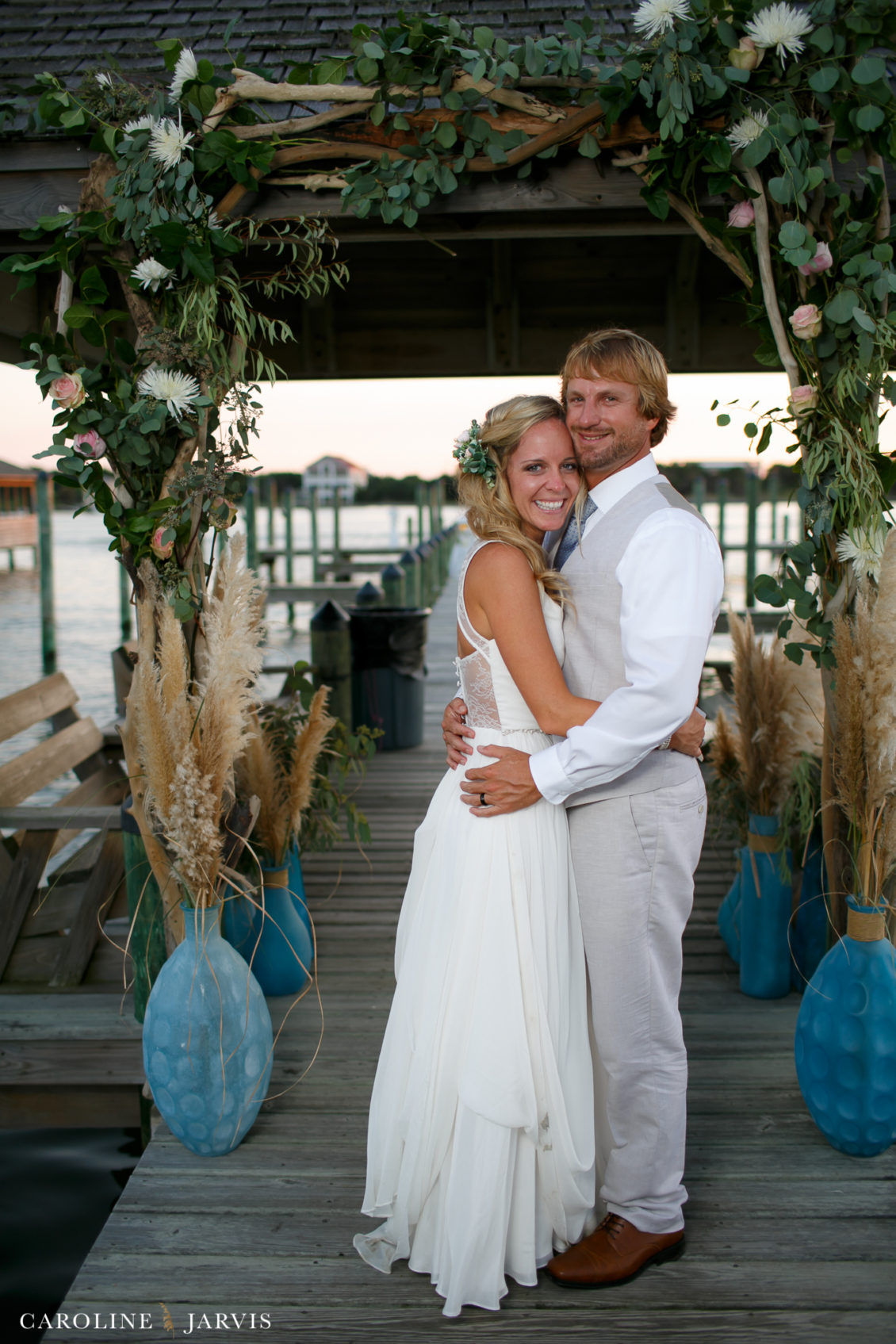 Ocracoke Island Wedding by Caroline Jarvis Photography - Aiken_Wedding1_03494