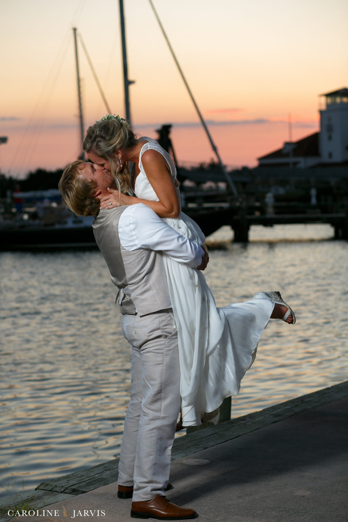 Ocracoke Island Wedding by Caroline Jarvis Photography - Aiken_Wedding1_03551