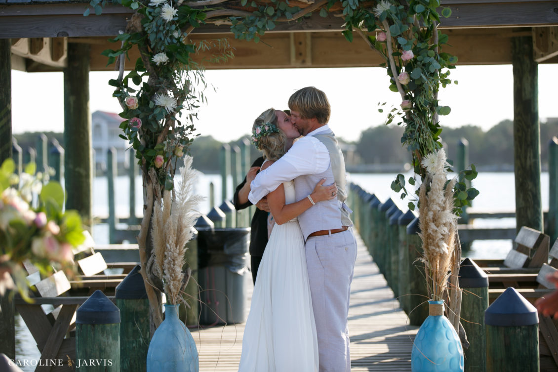 Ocracoke Island Wedding by Caroline Jarvis Photography - Aiken_Wedding2_01410