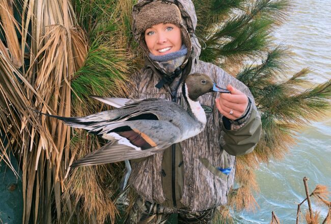 First Hunt as a fiancé!  And I got me my first Pintail :)